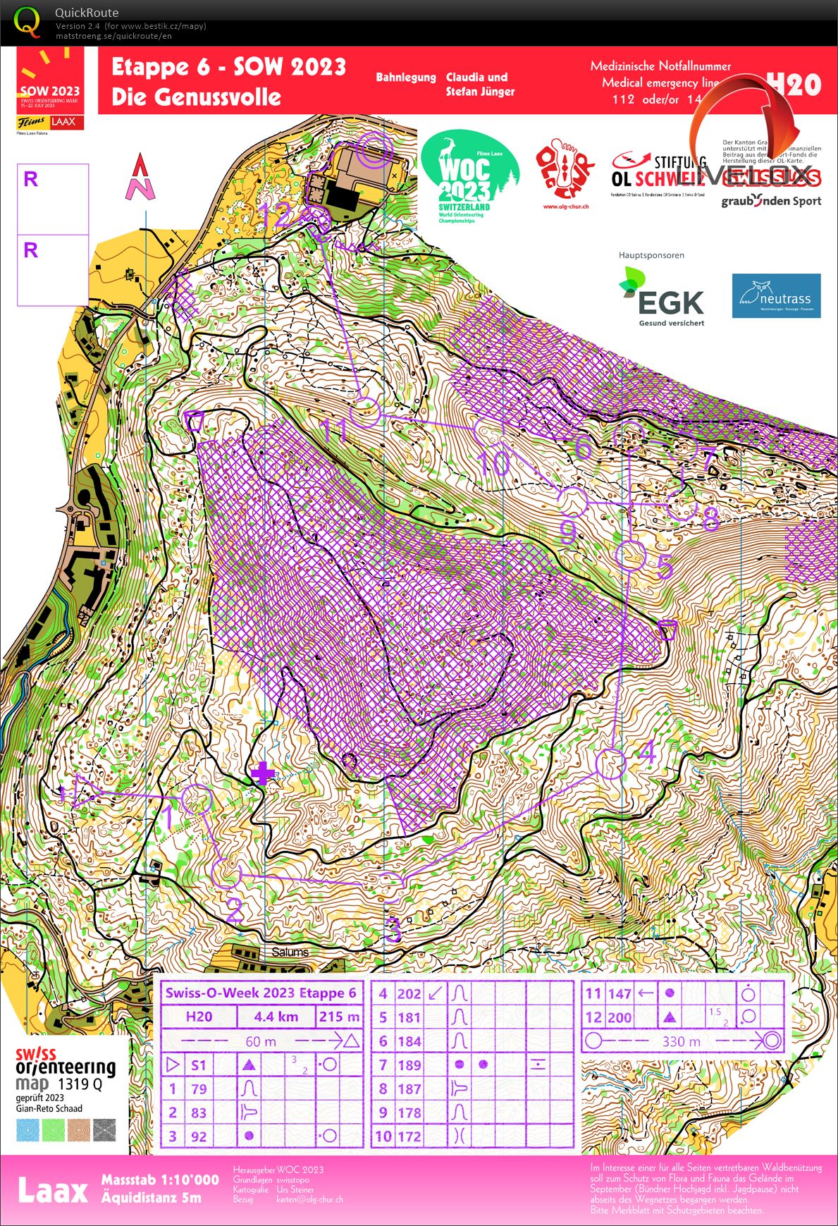 Swiss-O-Week 2023 Etappe 6 (22.07.2023)