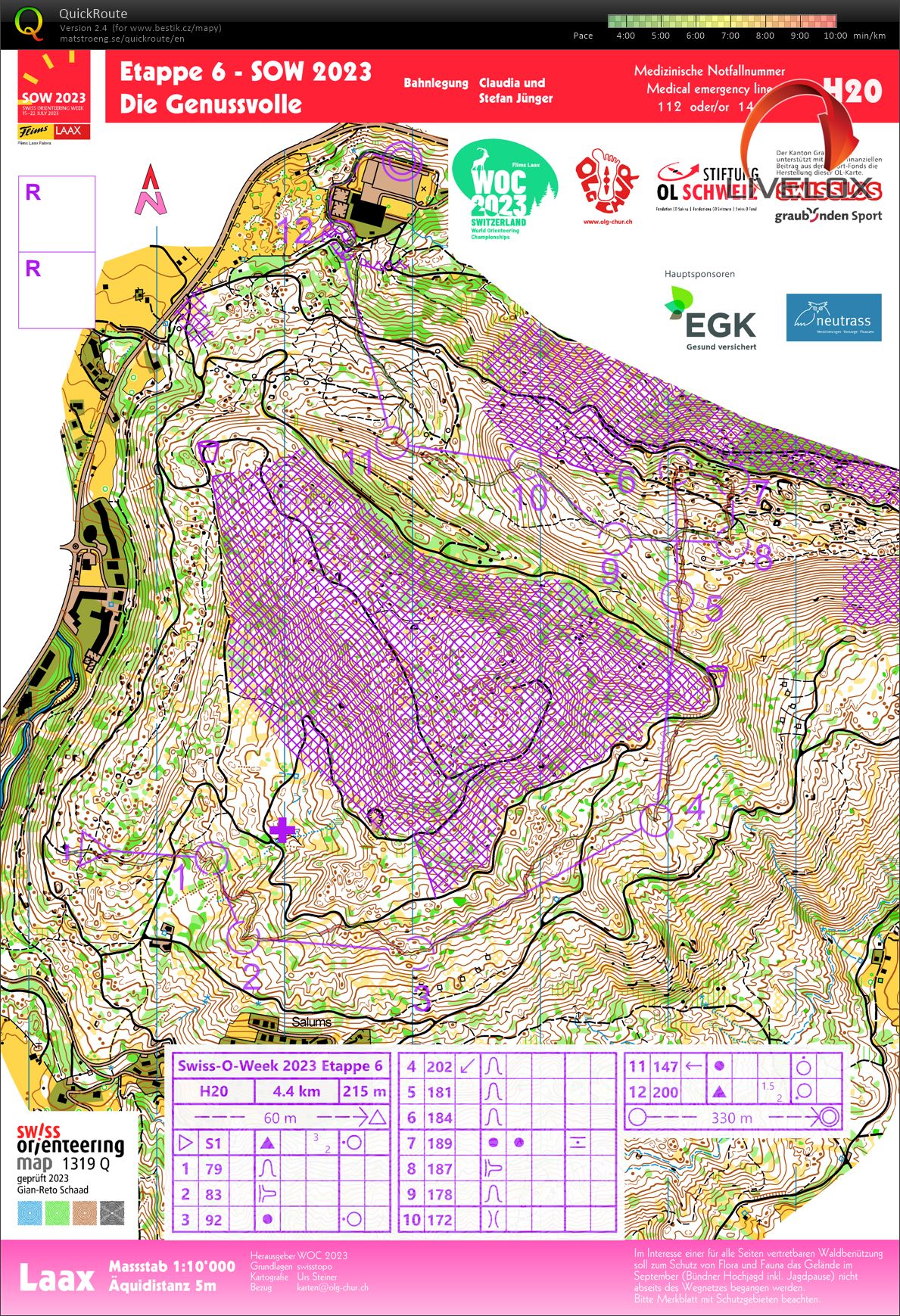 Swiss-O-Week 2023 Etappe 6 (22.07.2023)