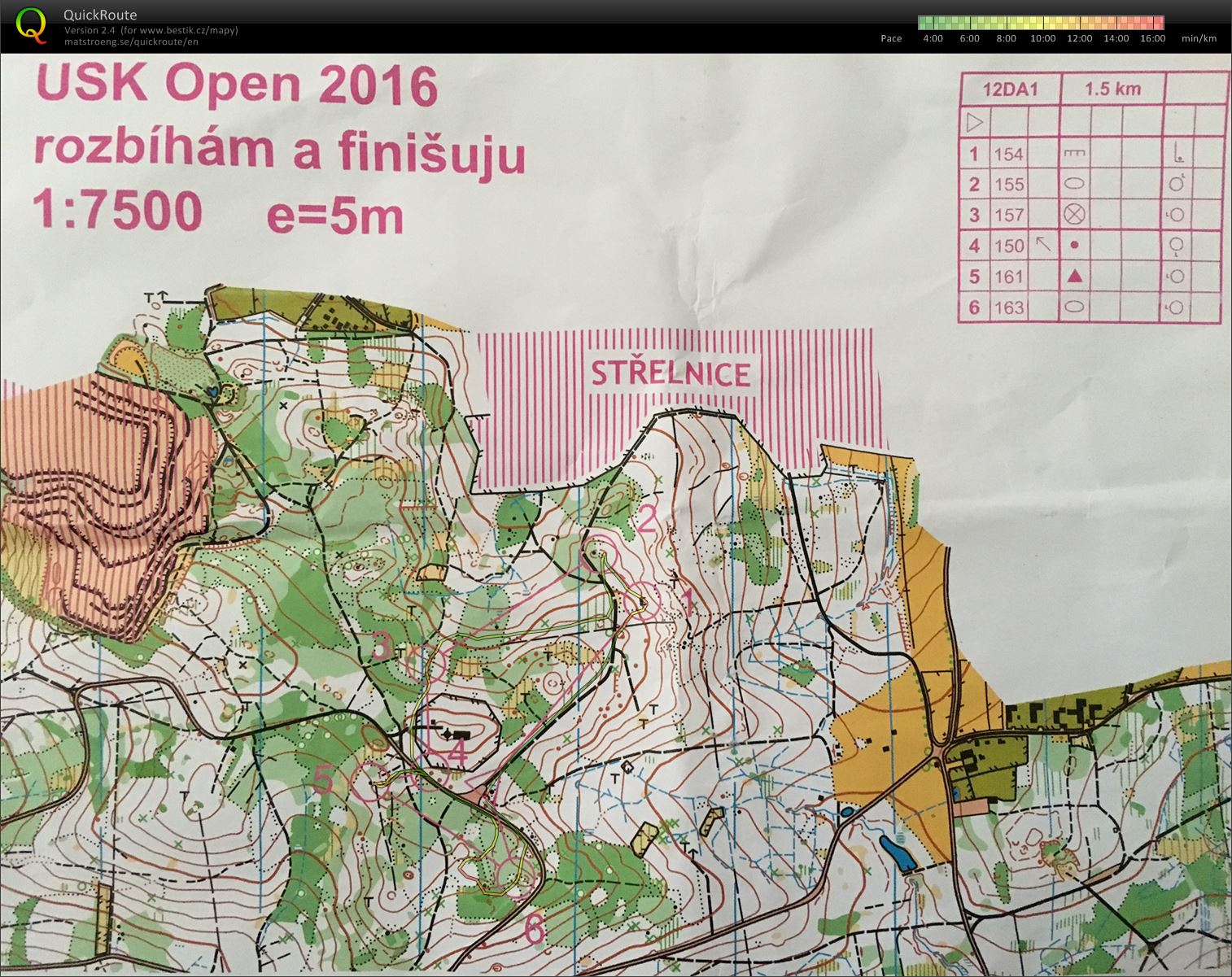 USK Open 2016 stafety 2 (02.10.2016)