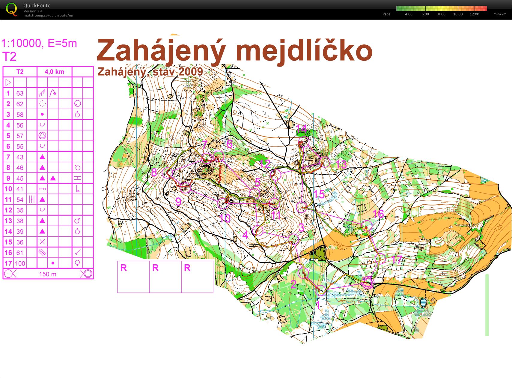 Soustředění Velikonoce závod (16.04.2017)