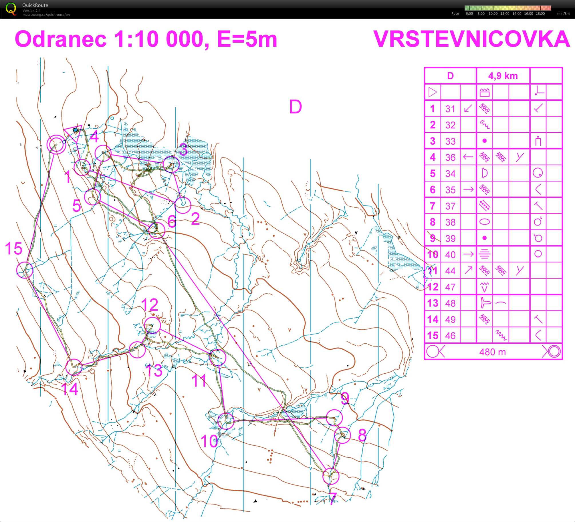 Vrstevnicovka (13.04.2017)